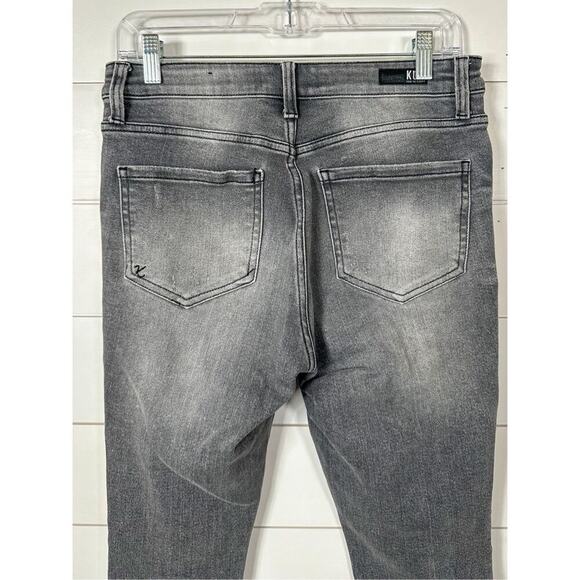 Kut from the Kloth Women's Connie High Rise Ankle Skinny Jeans Gray Size 6 - Picture 9 of 11